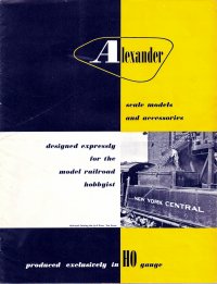 Alexander Scale Models Catalog D-4