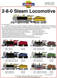 Athearn N Scale Advertisement Bulletins 2004