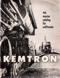 Kemtron 4th Masters Catalog 1957 - 1958
