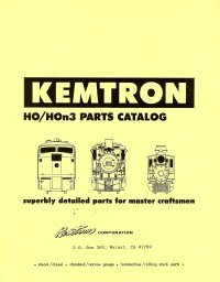 Kemtron Masters Catalog 1977