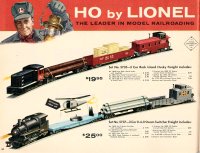 Lionel HO Catalog 1960