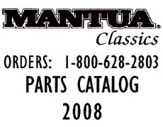 Mantua Parts List 2008