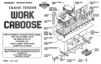 Athearn Work Car Instructions