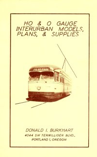 Burkhart Interurban Catalog