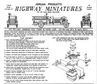 Ahren-Fox Pump and Hose Car Instructions