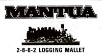 Mantua 2-6-6-2 Articulated Logging Mallet Instructions and Diagram