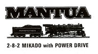 Mantua 2-8-2 Mikado Instructions and Diagram
