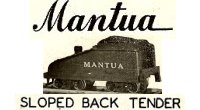 Mantua Slope Back Tender Instructions and Diagram