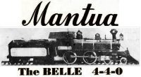 Mantua 4-4-0 Belle Diagram 1946