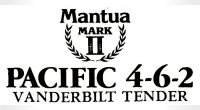 Mantua 4-6-2 Pacific Mark 2 Diagram