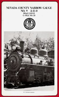 Westside G-File #23 2-8-0 Neveda County Narrow Gauge