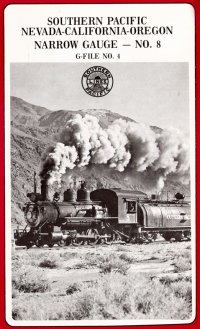 Westside G-File 4-6-0 Ten Wheeler Southern Pacific Neveda - California - Oregon Narrow Gauge