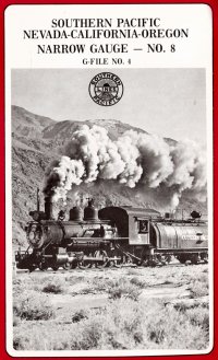 Westside G-File 4-6-0 Ten Wheeler Southern Pacific Neveda - California - Oregon Narrow Gauge