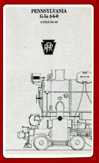 Westside G-File #62 PRR 4-6-0 G5s
